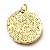 Real 18K Gold Plated Brass Enamel Pendants KK-A150-07G-A-RS-2