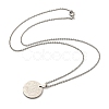 Non-Tarnish Constellation Pendant Necklaces NJEW-S422-04P-03-3