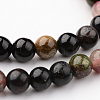 Natural Tourmaline Round Bead Strands G-F269-05-8mm-3