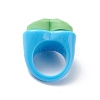Cute 3D Resin Finger Ring RJEW-JR00538-06-6