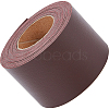 2M PVC Double Face Imitation Leather Ribbons SRIB-WH0011-127D-02-1