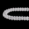ARRICRAFT 2 Strands Natural White Agate Beads Strands G-AR0005-43A-1