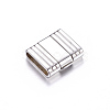 304 Stainless Steel Clasps X-STAS-C008-1-2