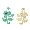Chinese Style Alloy Enamel Chandelier Components Links X-ENAM-E329-67A-G-5