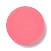 Flat Round with Ice Cream Pattern Badge Silicone Molds DIY-F109-04-2