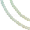 Transparent Glass Beads Strands GLAA-N041-009-09-3