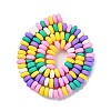 Handmade Polymer Clay Beads Strands CLAY-N008-008L-4