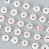 ARRICRAFT 30Pcs Natural Rose Quartz European Beads G-AR0005-36-4