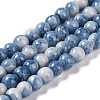 Baking Paint Glass Bead Strands GLAA-H031-01A-12-2