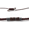 Hope Morse Code Stretch Bracelets Set BJEW-JB07352-05-6