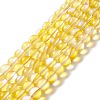 Synthetic Moonstone Beads Strands G-E573-02C-16-1