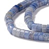 Natural Blue Aventurine Beads Strands G-K327-01-4