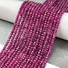 Natural Ruby Beads Strands G-L597-B01-01-2