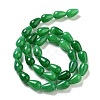 Natural Malaysia Jade Dyed Beads Strands G-B106-A09-02-3