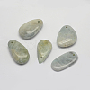 Natural Aquamarine Pendants G-G694-B-01-1