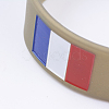 Silicone Wristbands Bracelets BJEW-K168-01A-2