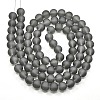 Transparent Glass Beads Strands X-GLAA-S031-12mm-12-2