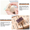 Olycraft Wooden Stamps AJEW-OC0001-64-2
