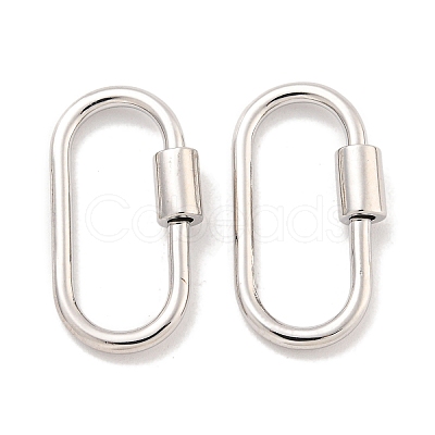 Brass Spring Ring Clasps KK-Q814-11P-01-1