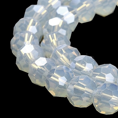 Electroplate Glass Beads Strands EGLA-A035-J8mm-A06-1