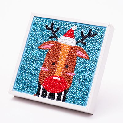 DIY Christmas Theme Diamond Painting Kits For Kids DIY-F073-11-1