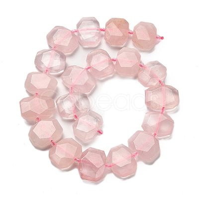 Natural Rose Quartz Beads Strands G-H078-B03-01-1