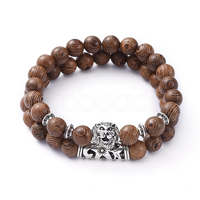 Stretch Bracelets Sets BJEW-JB05229-1