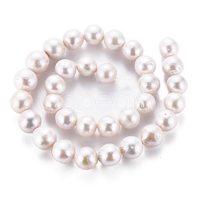 Natural Keshi Pearl Beads Strands PEAR-S020-L02-1