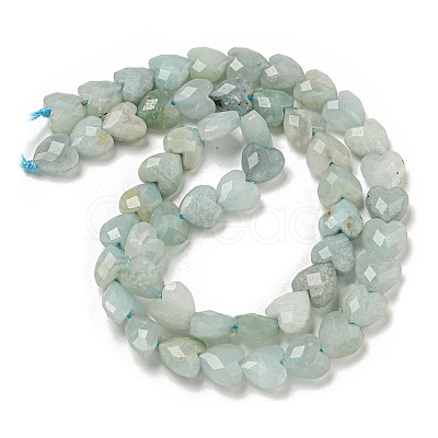 Natural Flower Amazonite Beads Strands G-P544-E13-01-1