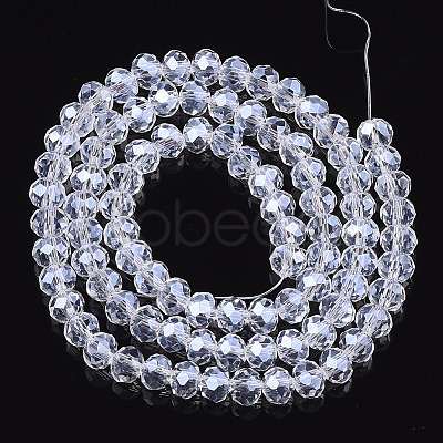 Electroplate Glass Beads Strands EGLA-A044-T2mm-A19-1