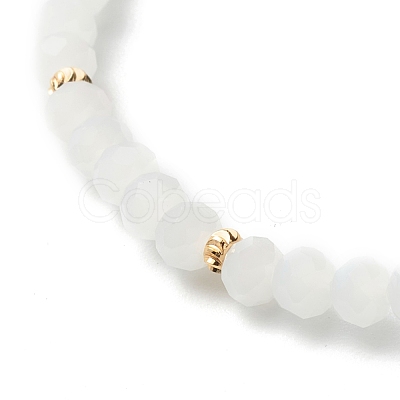 Glass Beads Stretch Bracelets Sets BJEW-JB06575-02-1