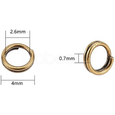 Iron Split Rings Sets IFIN-PH0001-11-4mm-1