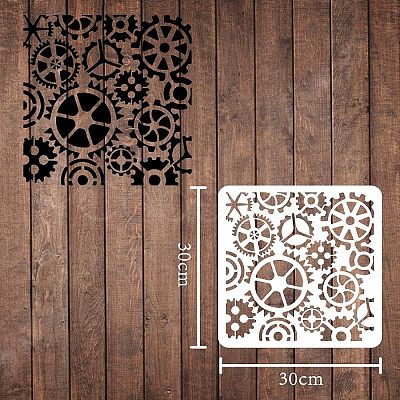 Plastic Reusable Drawing Painting Stencils Templates DIY-WH0172-228-1