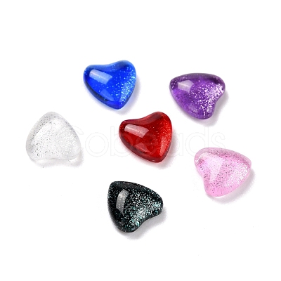 Electroplate Glass Cabochons EGLA-A005-05B-1