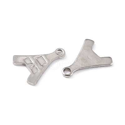 Tarnish Resistant 201 Stainless Steel Charms STAS-K217-61-1