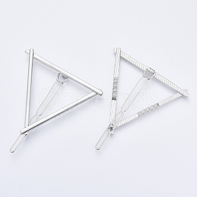 Alloy Hollow Geometric Hair Pin PHAR-N005-015P-1