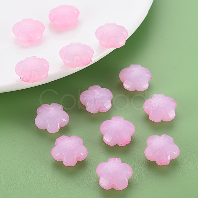 Imitation Jelly Acrylic Beads MACR-S373-87-E10-1