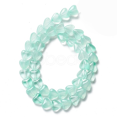 Transparent Glass Beads Strand GLAA-F112-01E-1