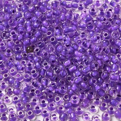 8/0 Transparent Glass Seed Beads SEED-F003-03B-09-1