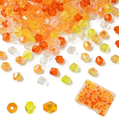 Transparent Acrylic Beads TACR-YW0002-05B-1