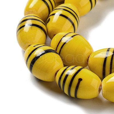 Handmade Nepalese Lampwork Beads LAMP-Z008-06B-1