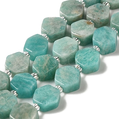 Natural Amazonite Beads Strands G-P534-A07-02-1