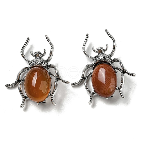 Dual-use Items Alloy Spider Brooch JEWB-C026-03A-AS-1