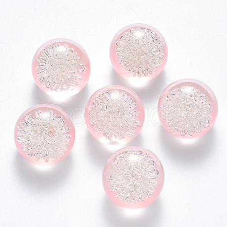 Transparent Acrylic Cabochons TACR-R144-01G-1