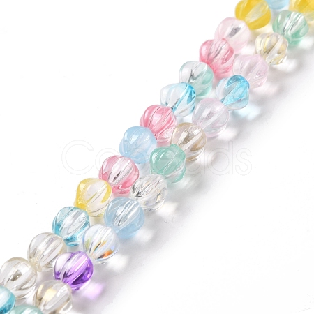 Transparent Glass Beads Strands GLAA-F114-02A-05-1
