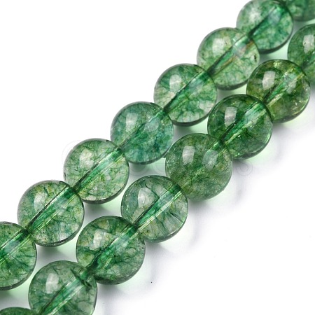 Natural Quartz Crystal Beads Strands G-C076-10mm-8-A-1