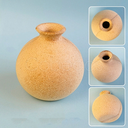 DIY Wood Vase for Mosaic Tiles Crafts Making PW-WG77484-01-1