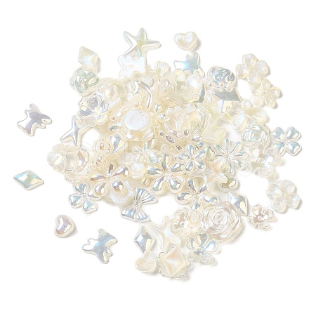 ABS Plastic Imitation Pearl Beads KY-F021-01-1