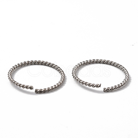 Non-Tarnish 304 Stainless Steel Open Jump Rings STAS-L262-36D-P-1