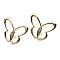 Alloy Rivets, Purse Decorations, Butterfly, Golden, 5x3.8cm